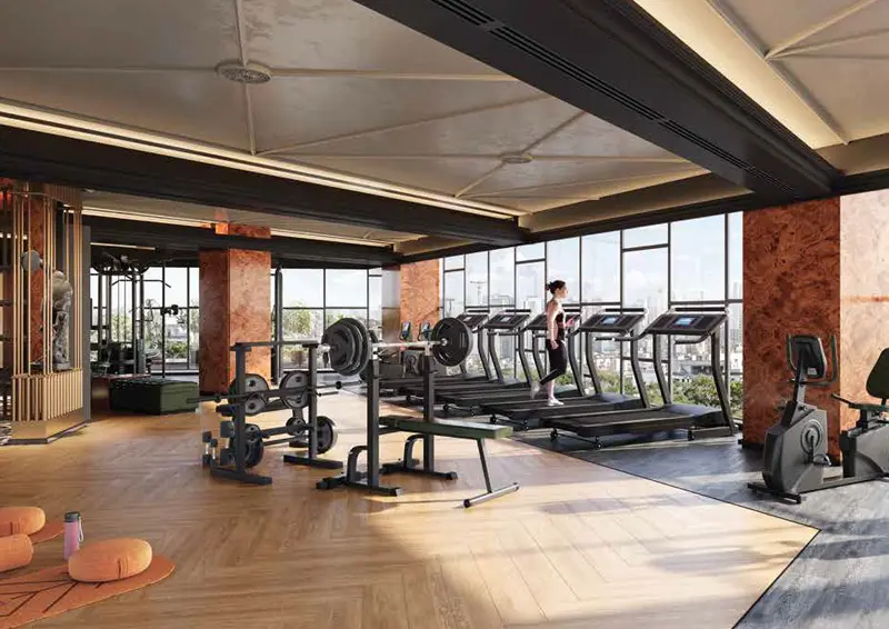 Outdoor Amenities - Sports Courts and Green Spaces at Godrej Properties Kukatpally