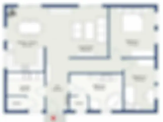 Godrej Kukatpally 3 BHK Premium Floor Plan - 1600-1900 SFT